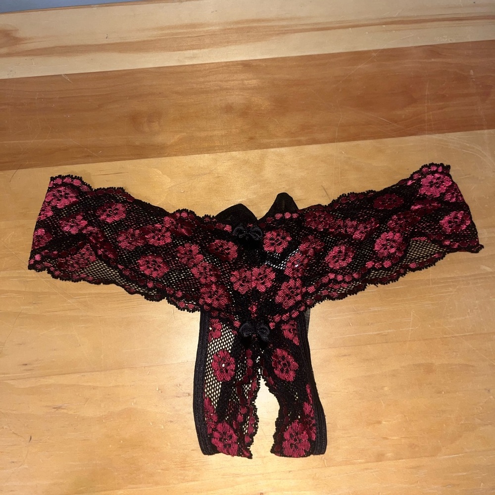 Fredericks of Hollywood Crotchless Panties